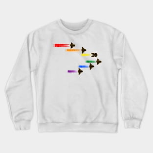 Star Pride - Rainbow Pride Crewneck Sweatshirt